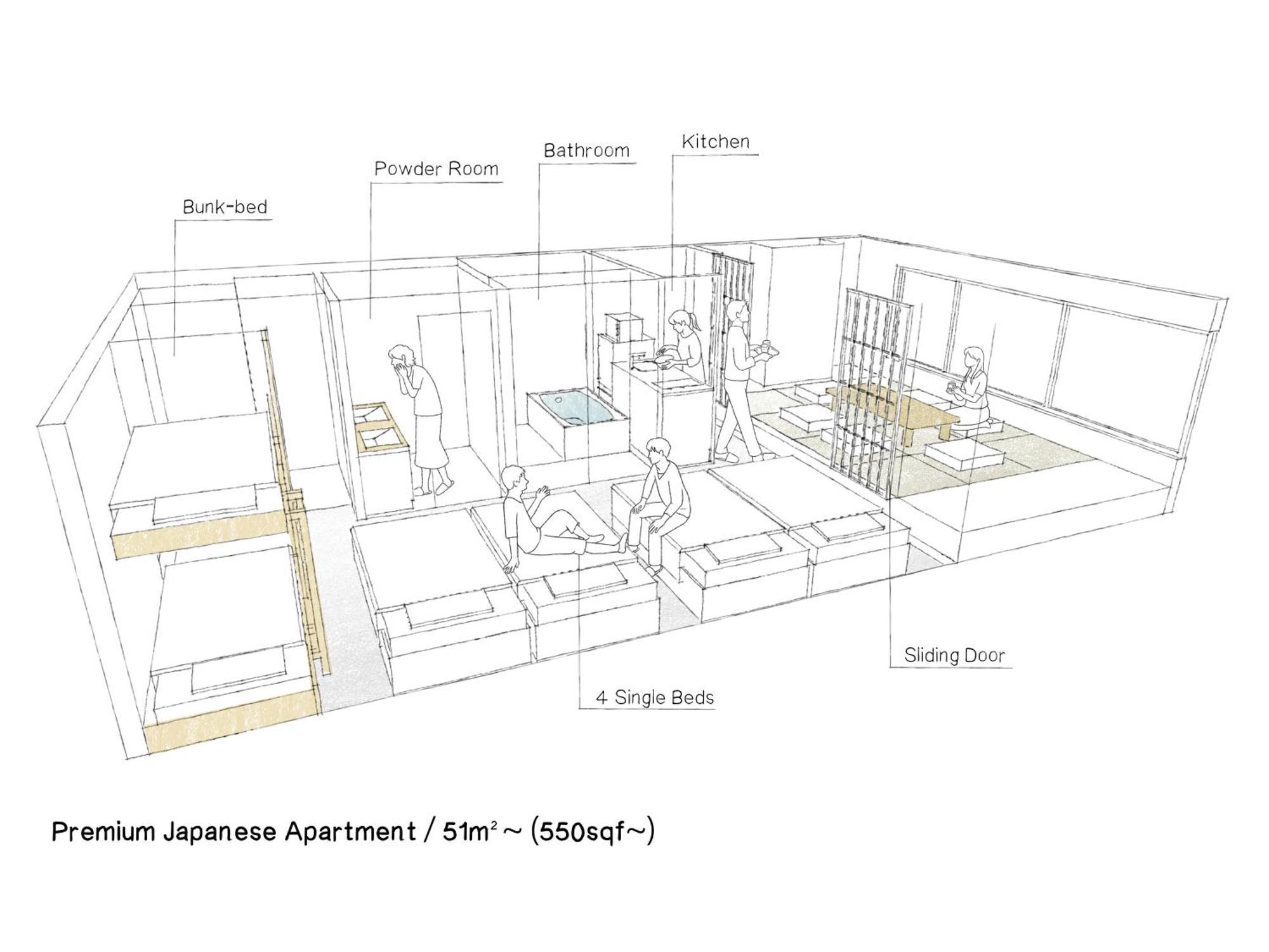 Hotel Mimaru Tokyo Ueno North Zimmer foto